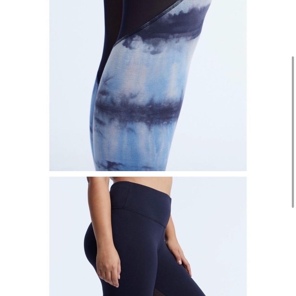 New! Very. Nice Womens Navy Tie-Dye Marika Capris. 
Size 2X. NWOT! - Picture 4 of 6